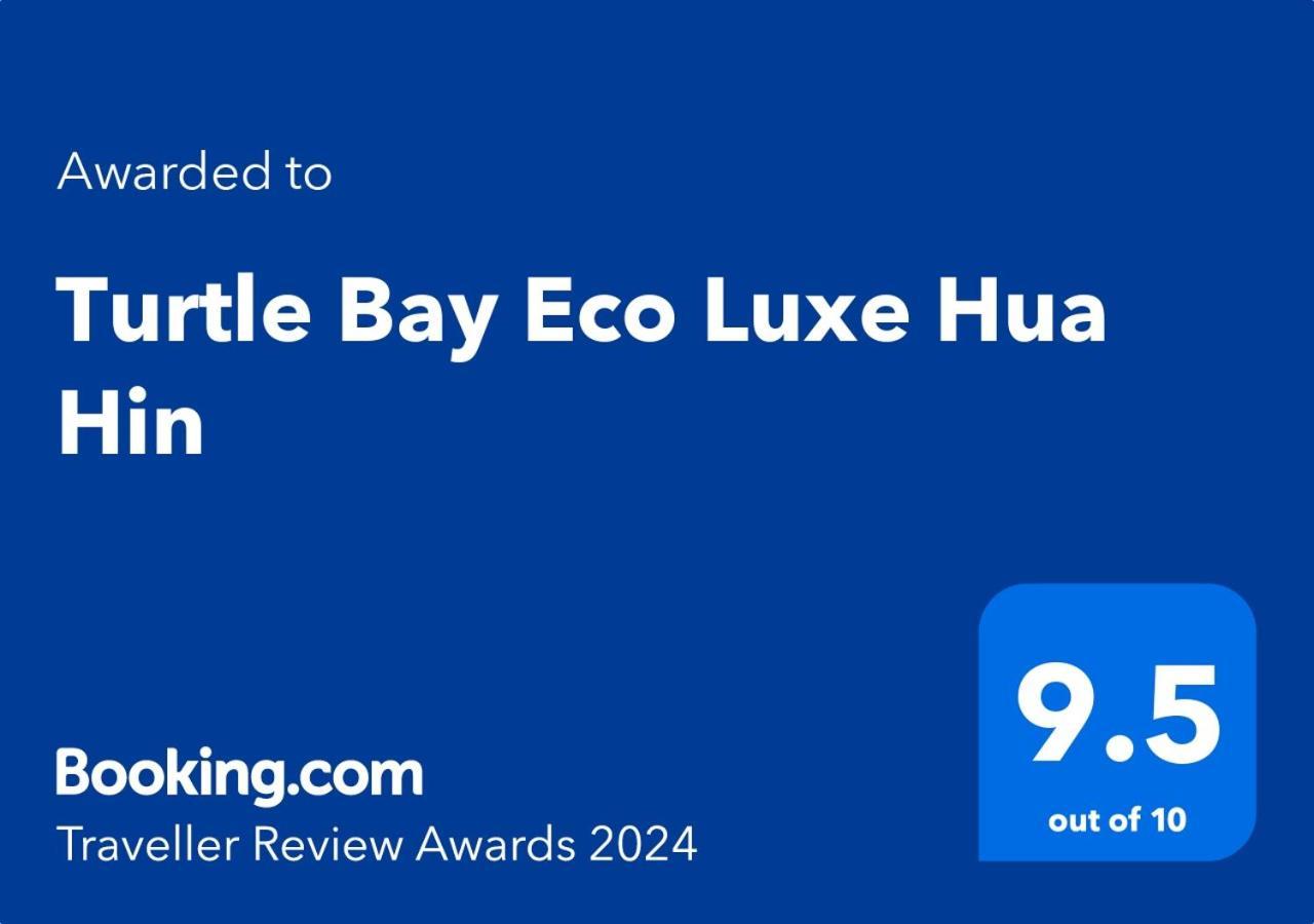 Hotel Turtle Bay Eco Luxe Hua Hin Khao Tao Exterior foto